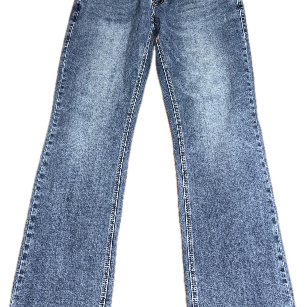 Mens ROCK & ROLL Denim HOOEY jeans size 29x32 - Picture 3 of 6